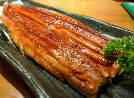 Eel fillet in unagi sauce