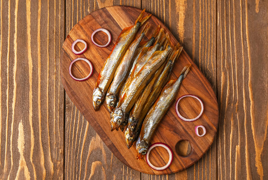 Capelin cold smoked